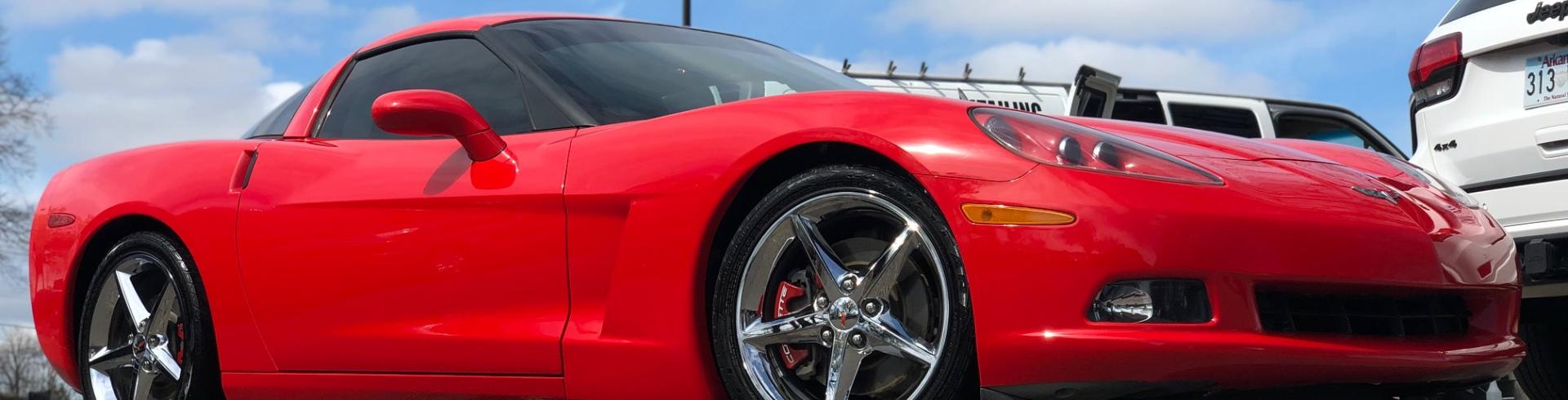 red corvette